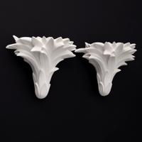 Pair of Palm Frond Sconces, Manner of Serge Roche - Sold for $5,120 on 10-11-2026 (Lot 747).jpg